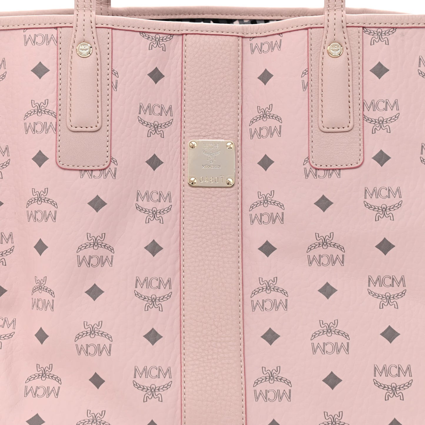 Visetos Medium Liz Reversible Shopper Tote Soft Pink