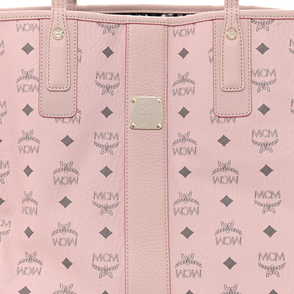 MCM Visetos Medium Liz Reversible Shopper Tote Soft Pink 7 of 16
