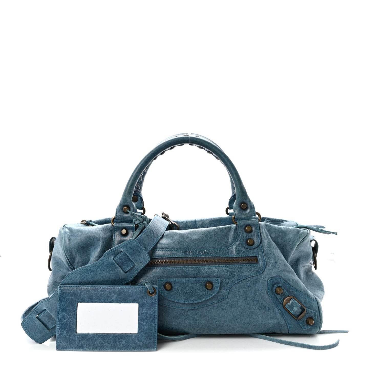 Chevre Classic Hardware Twiggy Bleu