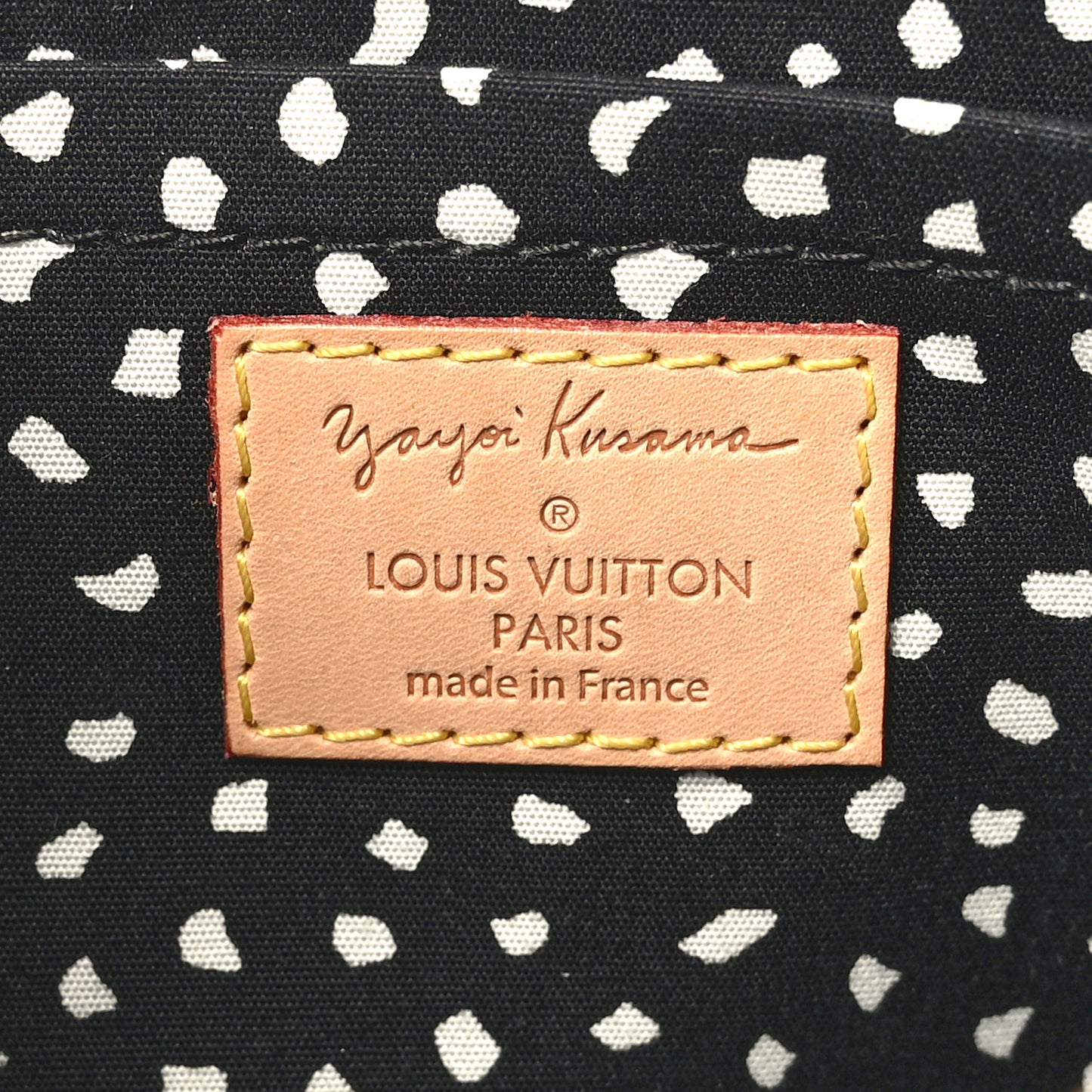 Vernis Kusama Infinity Dots Pochette Accessories Black Black