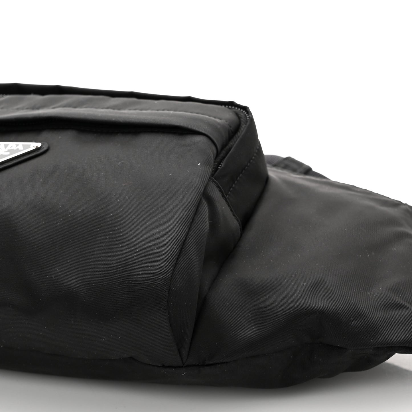 Tessuto Nylon Montagna Belt Bag Black