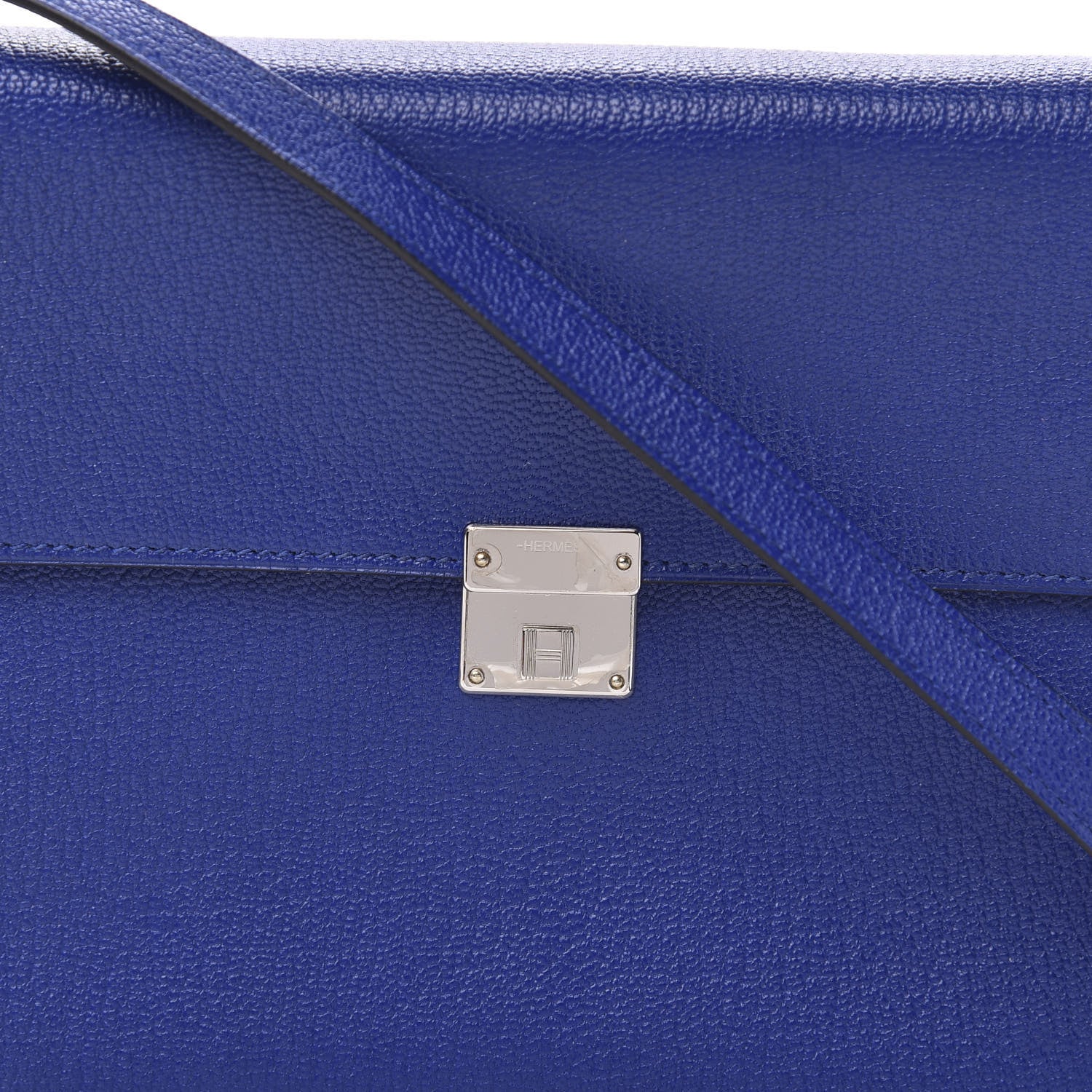 Hermes Chevre Mysore Clic 16 Wallet Blue Encre 10 of 11