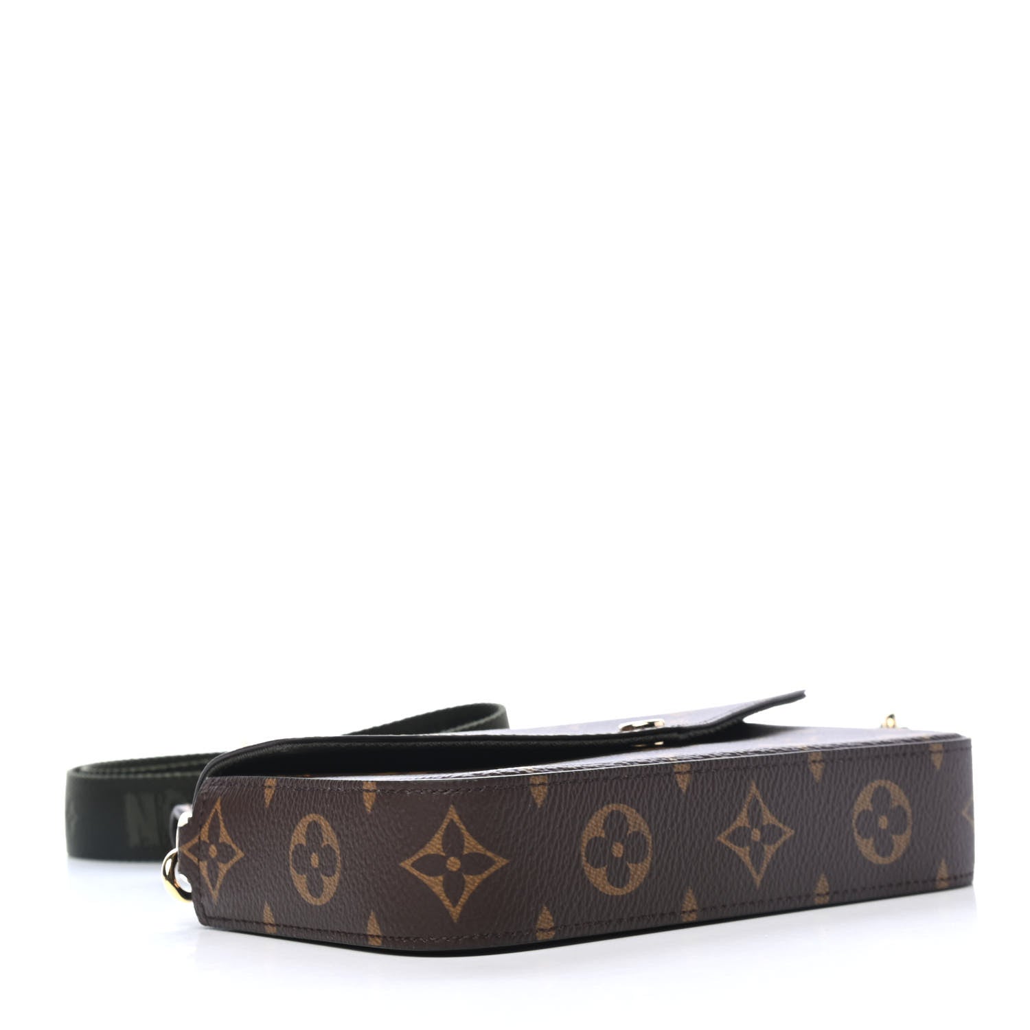 Louis Vuitton Monogram Felicie Strap & Go Kaki 3 of 4