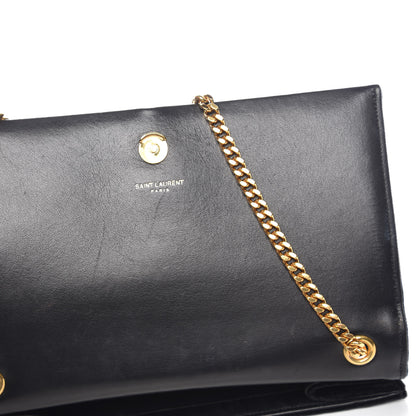Saint Laurent Velvet Medium Monogram Kate Tassel Shoulder Bag Black 13 of 16