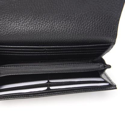 Gucci Dollar Calfskin GG Marmont Continental Wallet Black 4 of 9