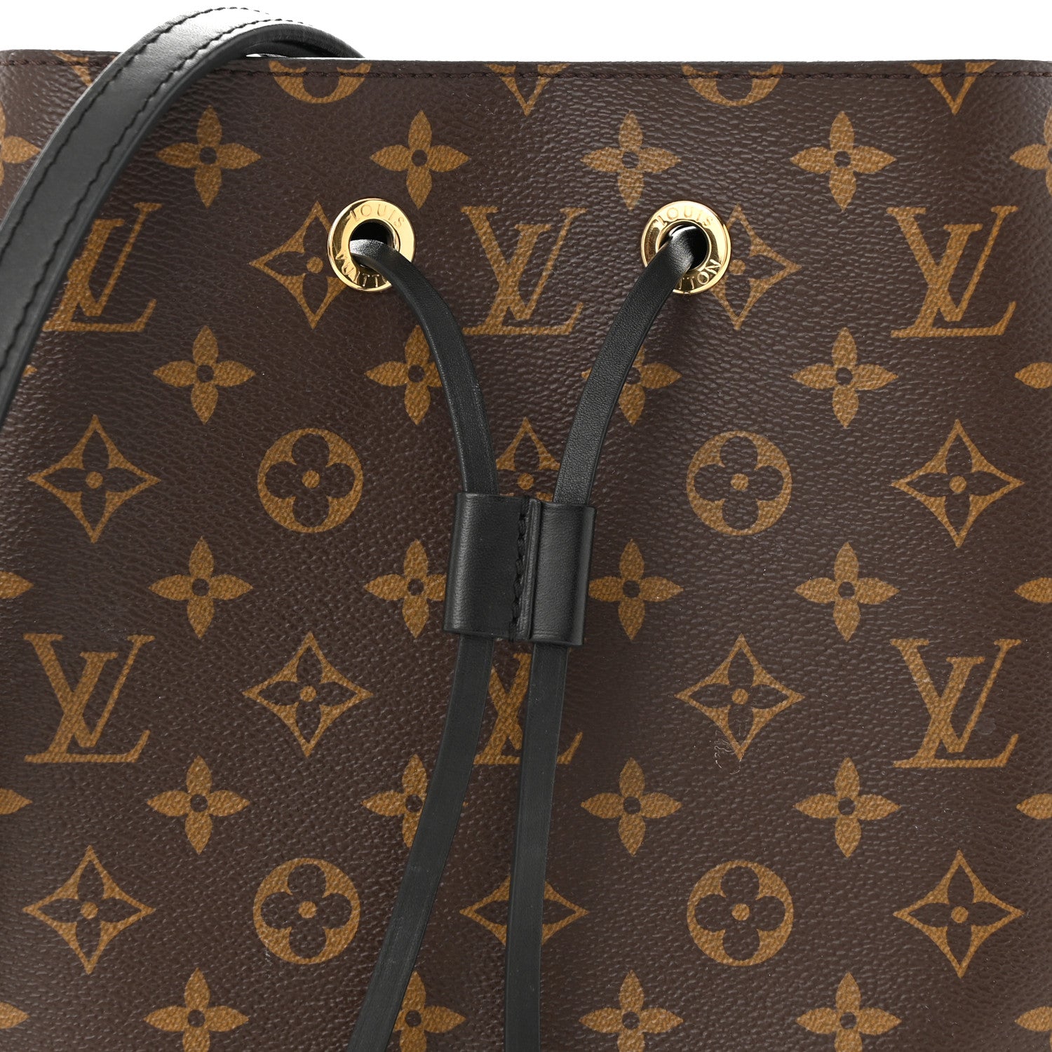 Louis Vuitton Monogram Neonoe MM Black 7 of 10