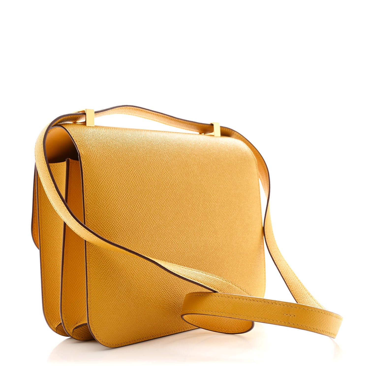 Hermes Epsom Constance 24 Jaune Ambre 3 of 11