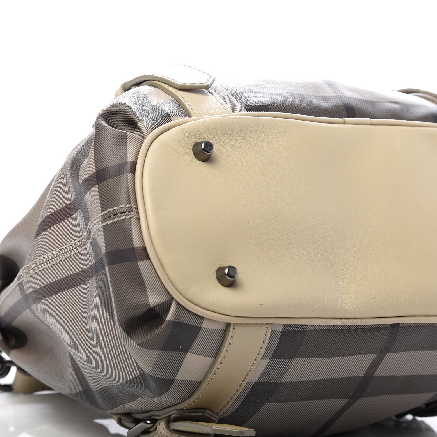 Burberry Smoked Check Small Northfield Tote Trench 8 of 17