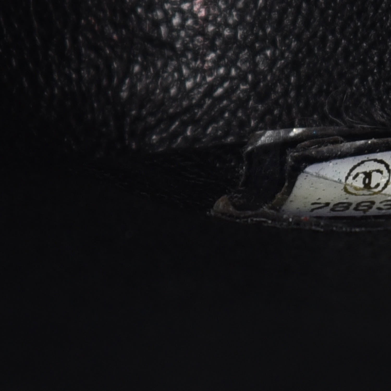 Chanel Caviar Quilted Jumbo Single Flap Black 7 of 11