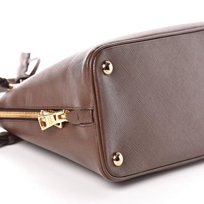 Prada Saffiano Lux Medium Promenade Tote Cacao 8 of 10