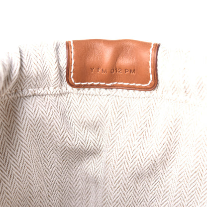 Hermes Canvas Barenia Fourbi 20 PM Pouch Naturel Fauve 7 of 10
