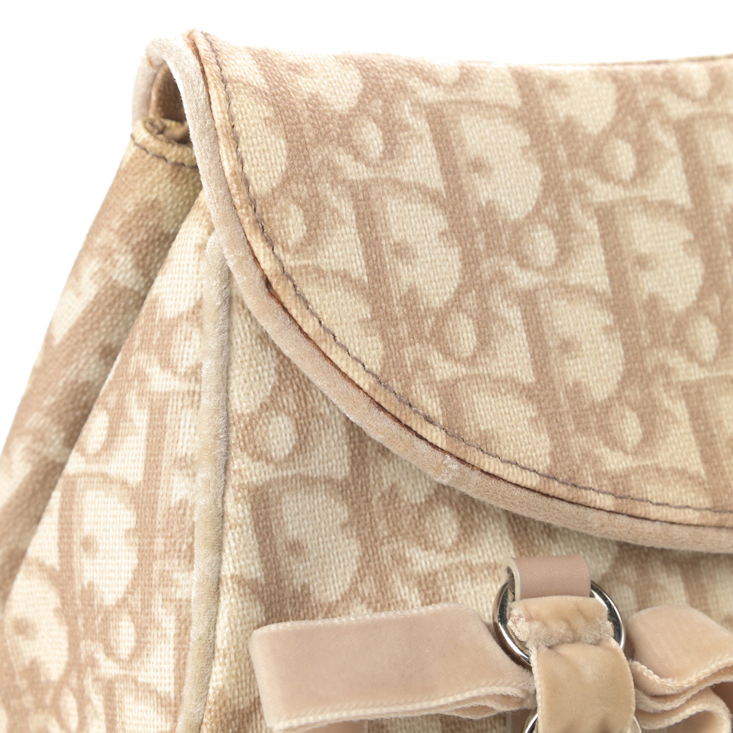 Christian Dior Monogram Romantique Trotter Bag Rose 13 of 14