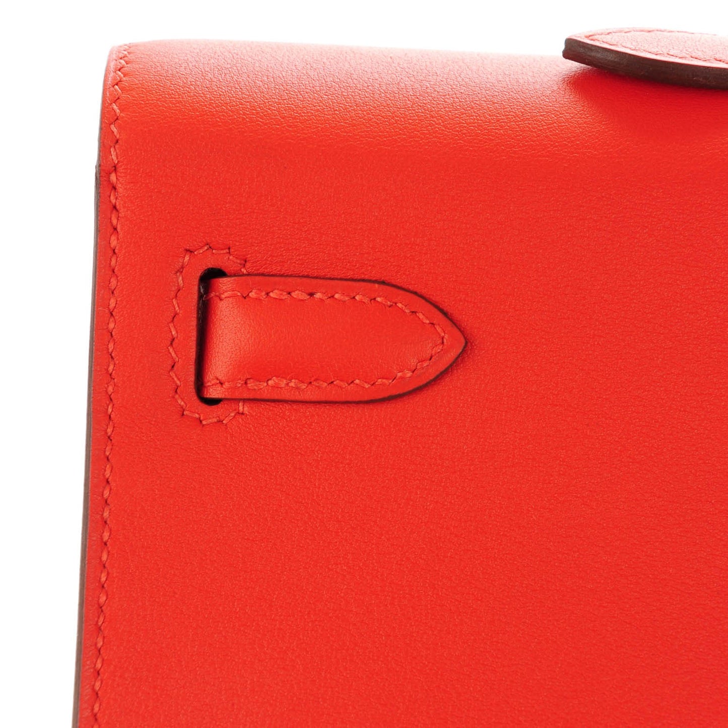 Swift Kelly Cut Clutch Pochette Capucine