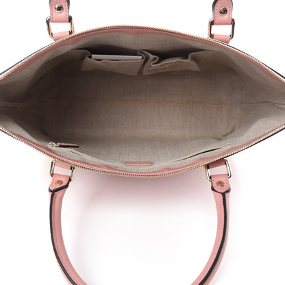 Gucci Soft Microguccissima Medium Zippered Satchel Soft Pink 5 of 10