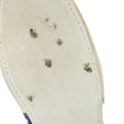Louis Vuitton Canvas Printed Match-Up Slip On Sneakers 12 Blue 12 of 12