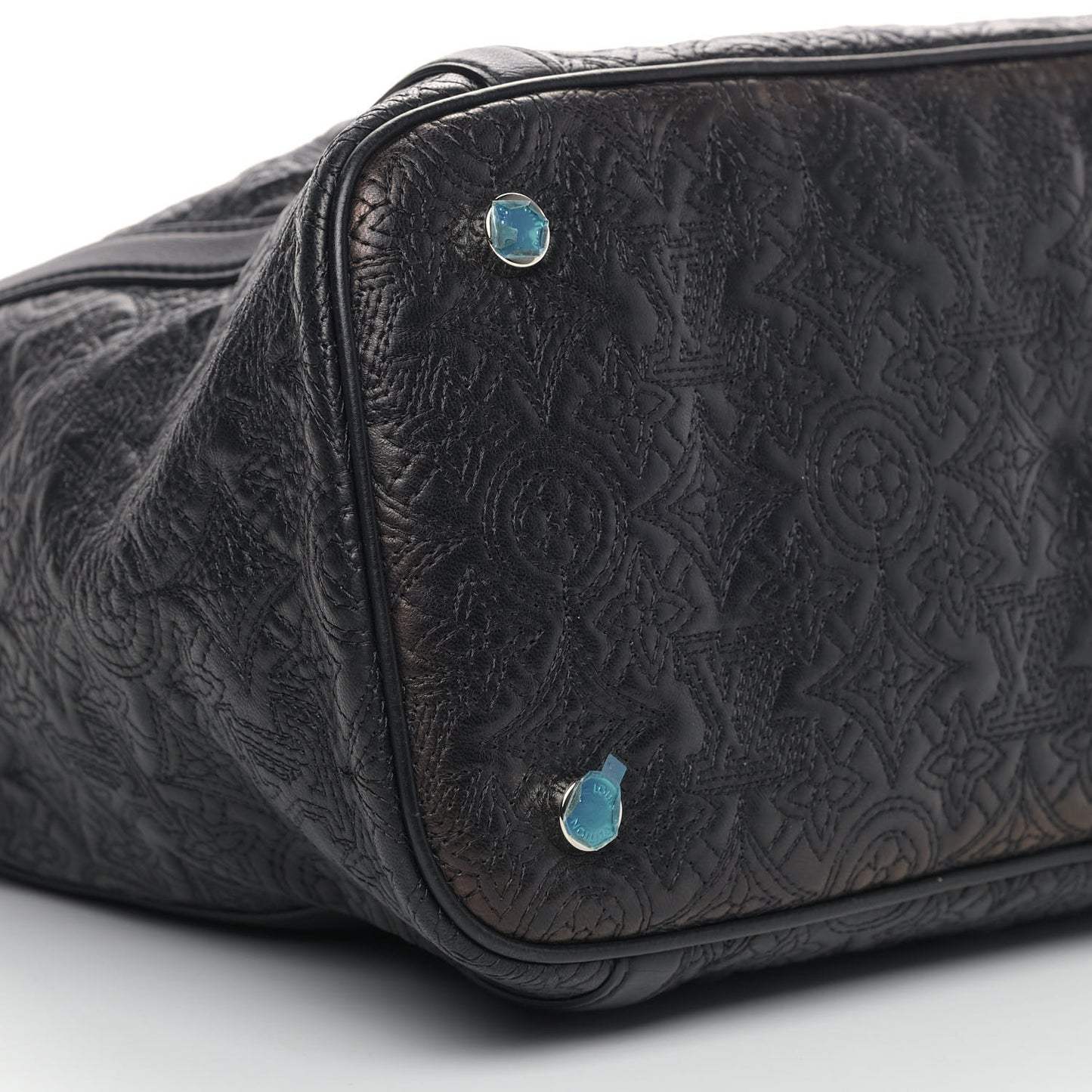 Monogram Lambskin Antheia Ixia MM Black