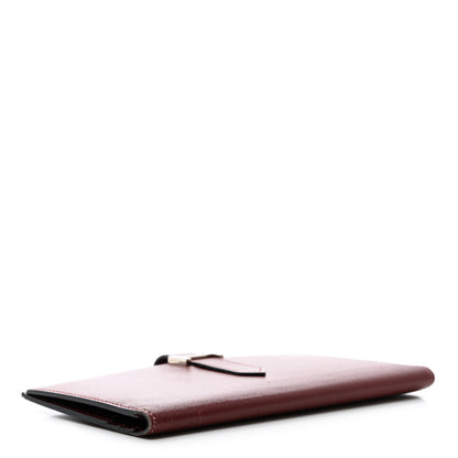 Hermes Box Bearn Gusset Wallet Rouge H 4 of 10
