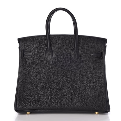 Hermes Togo Birkin 25 Black 5 of 33