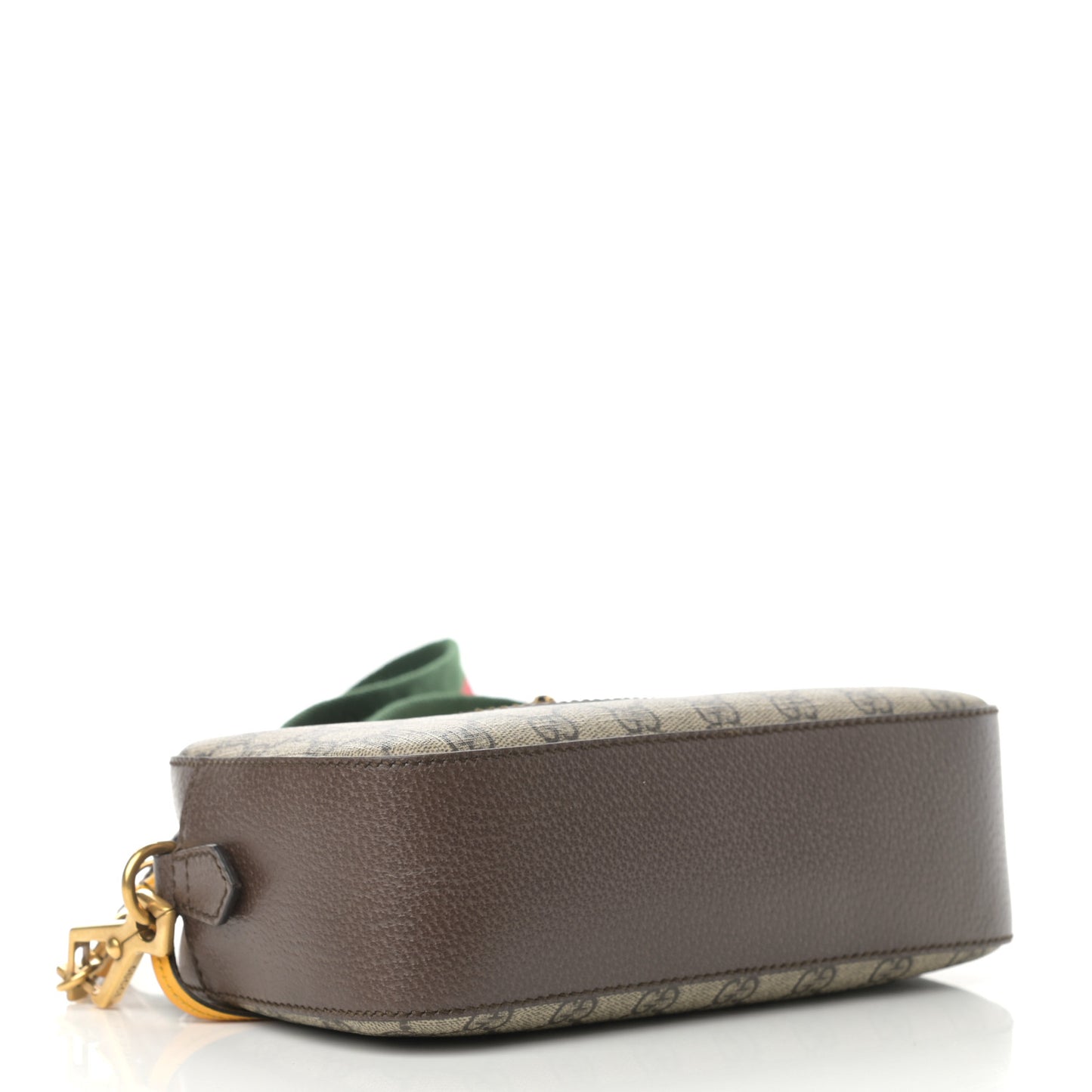 GG Supreme Monogram Web Neo Vintage Shoulder Bag Beige New Acero Crop
