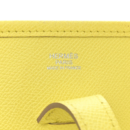 Hermes Epsom Evelyne III PM Lime 6 of 15