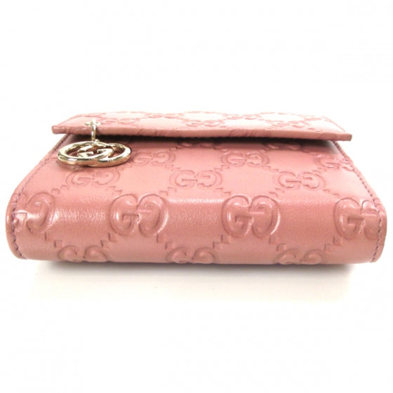 Guccissima GG Pierce Tri Fold Wallet Blush
