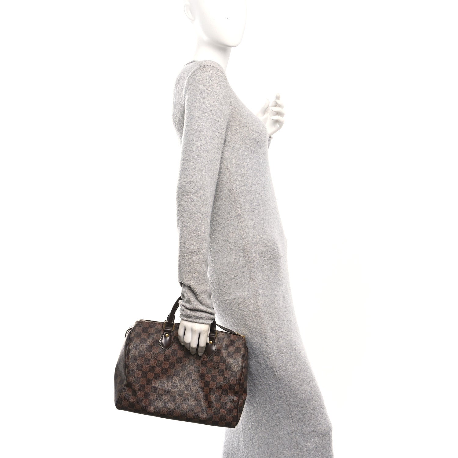 Louis Vuitton Damier Ebene Speedy 30 2 of 9