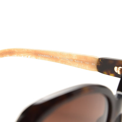 Chanel CC Sunglasses 5176 Tortoise Beige 5 of 7