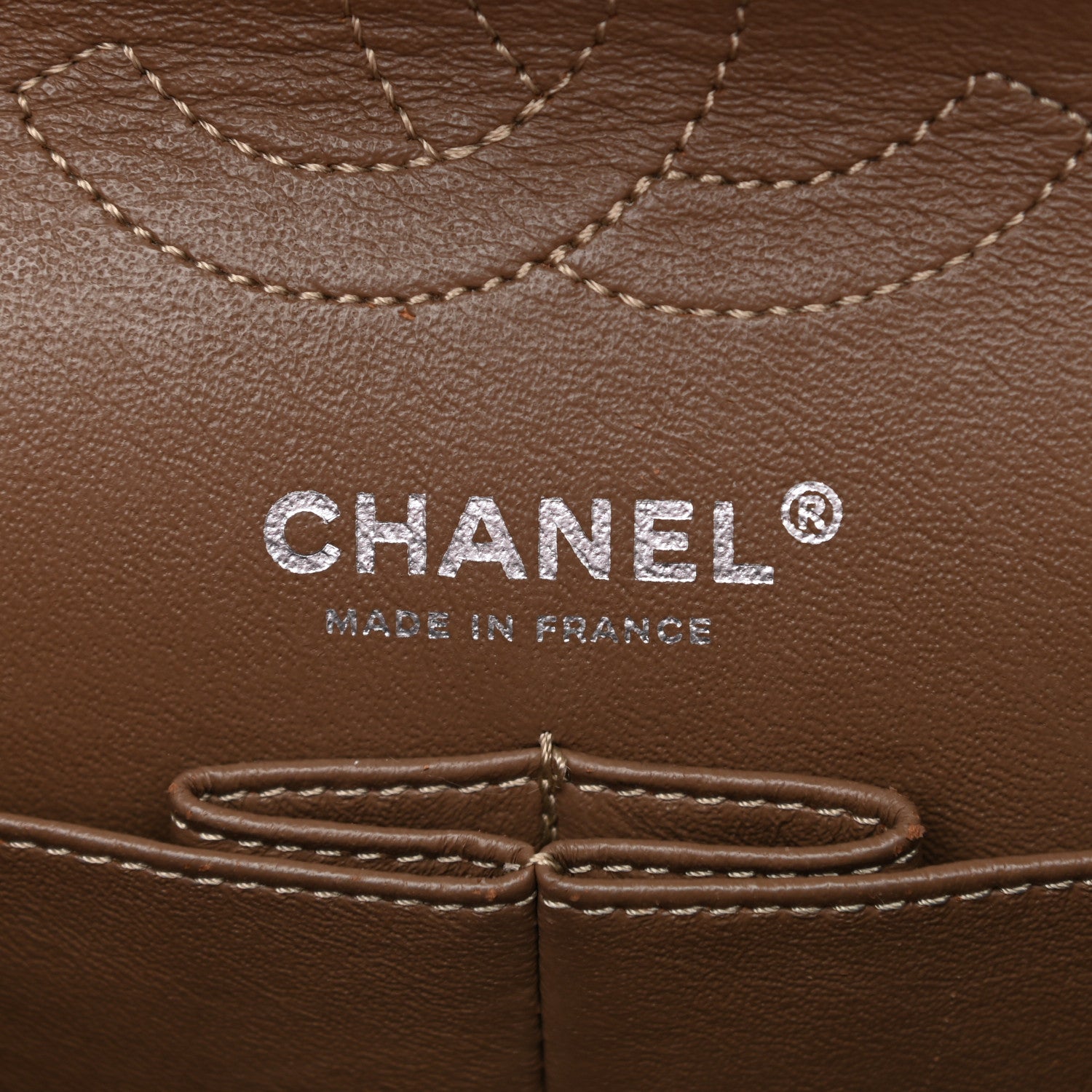 Chanel Aged Calfskin Quilted 2.55 Reissue 224 Flap Dark Gold 5 of 14