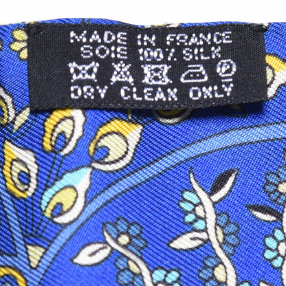 Hermes Silk Au Pays Des Oiseaux Fleurs Twilly 4 of 4