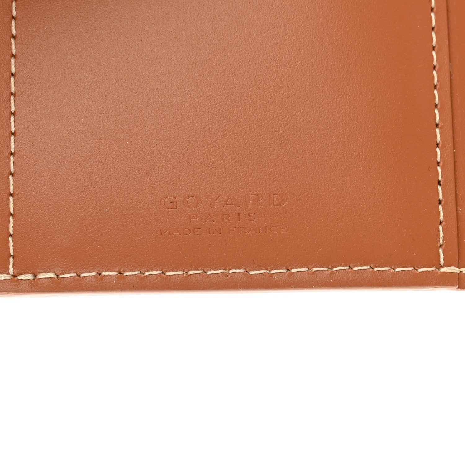 Goyard Goyardine Saint-Gabriel Compact Wallet Black Gold 6 of 7