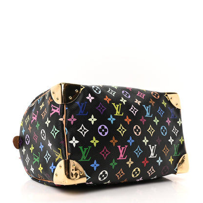 Louis Vuitton Monogram Multicolor Speedy 30 Black 4 of 9