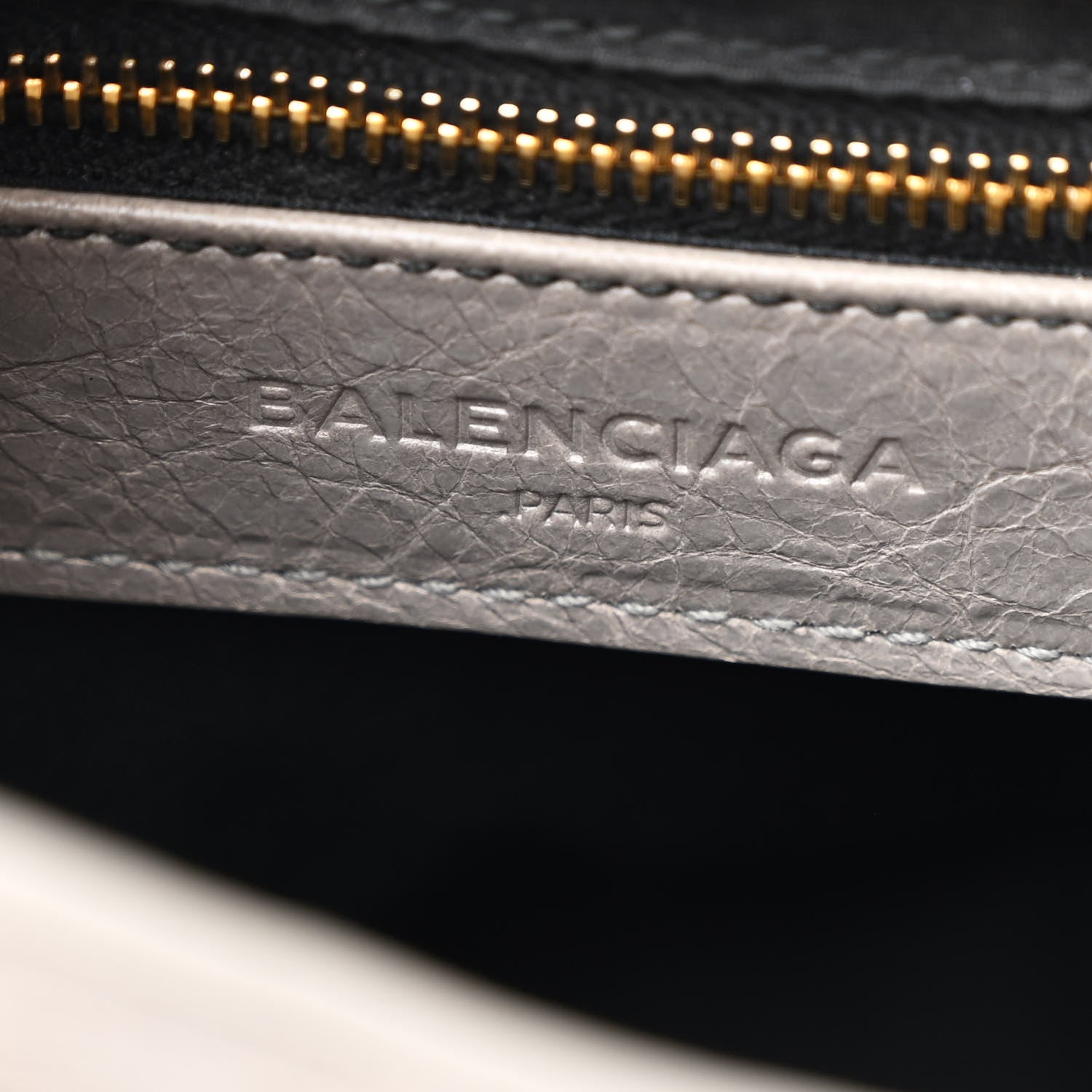 Balenciaga Agneau Giant 12 Gold Hardware Mini City Gris Pyrite 7 of 11