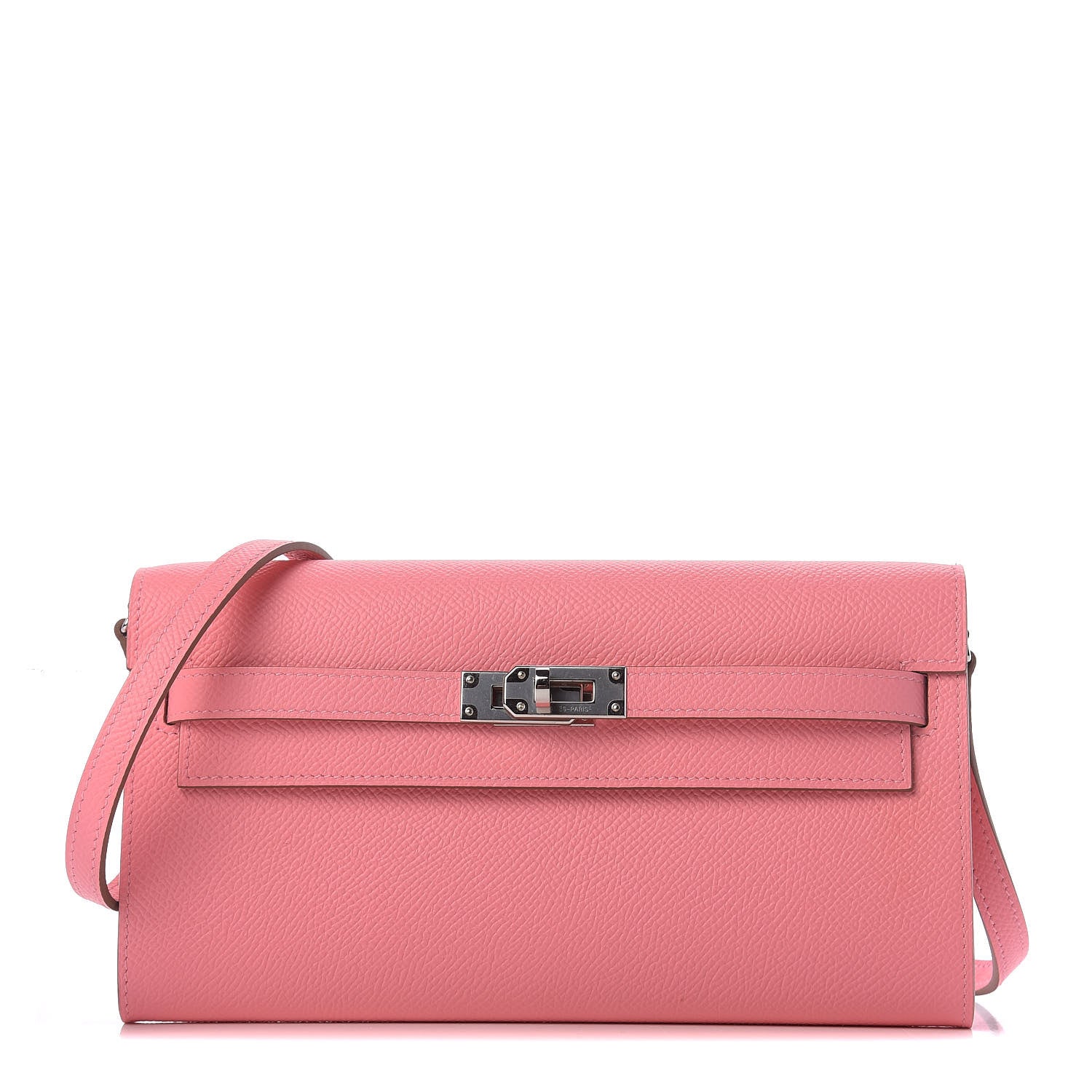 Hermes Epsom Kelly Wallet To Go Rose Confetti 1 of 9