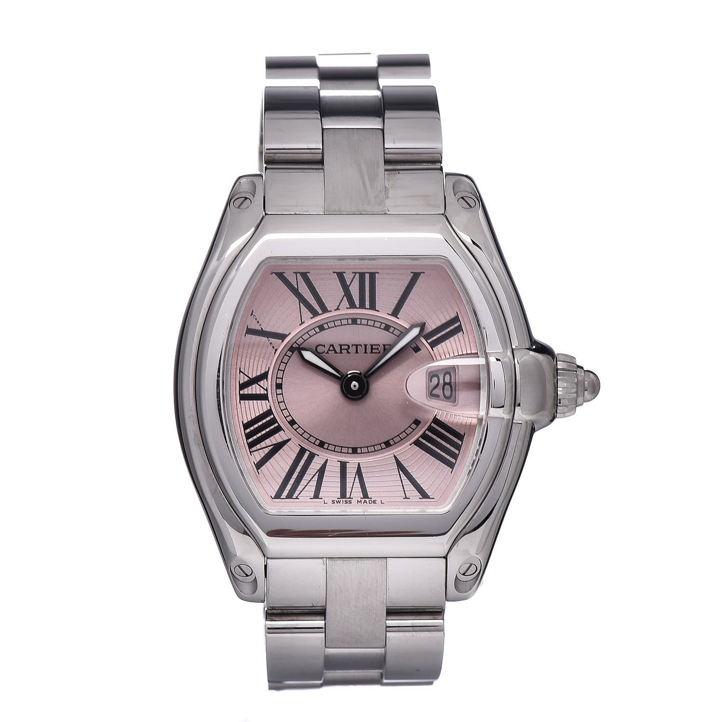 Stainless Steel 31mm Roadster Quartz Watch Pink