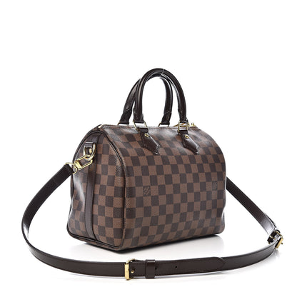 Louis Vuitton Damier Ebene Speedy Bandouliere 25 3 of 11