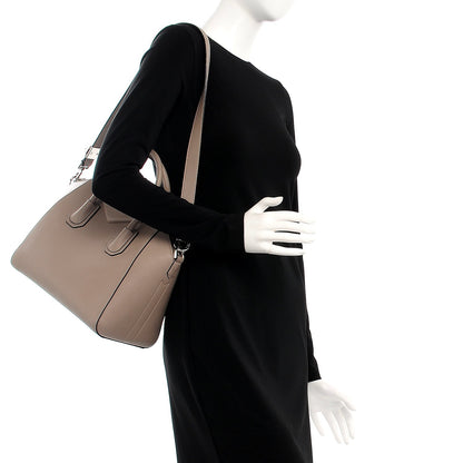 Givenchy Sugar Goatskin Small Antigona Mastic 2 of 9