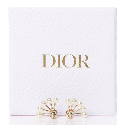 Christian Dior Pearl La Peite Tribale Earrings 5 of 5