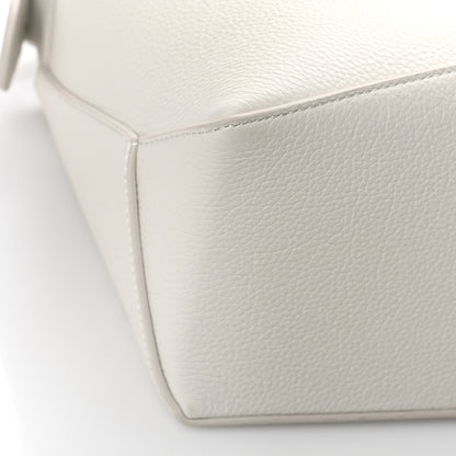 Loewe Soft Grained Calfskin Small Puzzle Edge Bag Soft White 7 of 8
