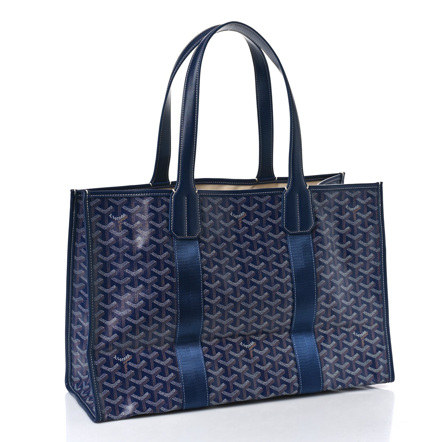 Goyardine Villette Tote Blue