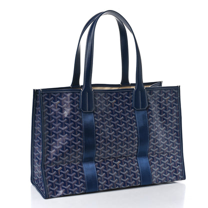 Goyard Goyardine Villette Tote Blue 3 of 9