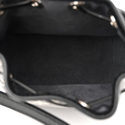 Louis Vuitton Monogram Jacquard Denim Nano Noe Bleu 5 of 9