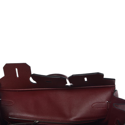 Hermes Ardennes Birkin 35 Rouge H 9 of 38