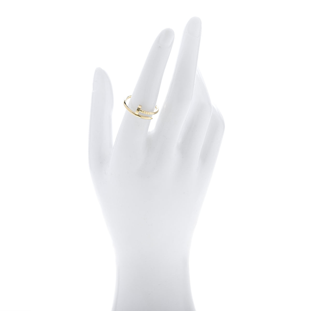 18K Yellow Gold Small Juste Un Clou Ring 55 7.25