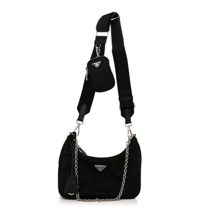 Prada Nylon Re-Edition 2005 Shoulder Bag Black 1 of 11