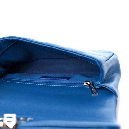 Chanel Caviar Quilted My Everything Small Flap Blue 5 of 9