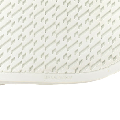 Hermes Matte Niloticus Crocodile Calfskin Deep Sneakers 38 White Marron Alezan 7 of 11