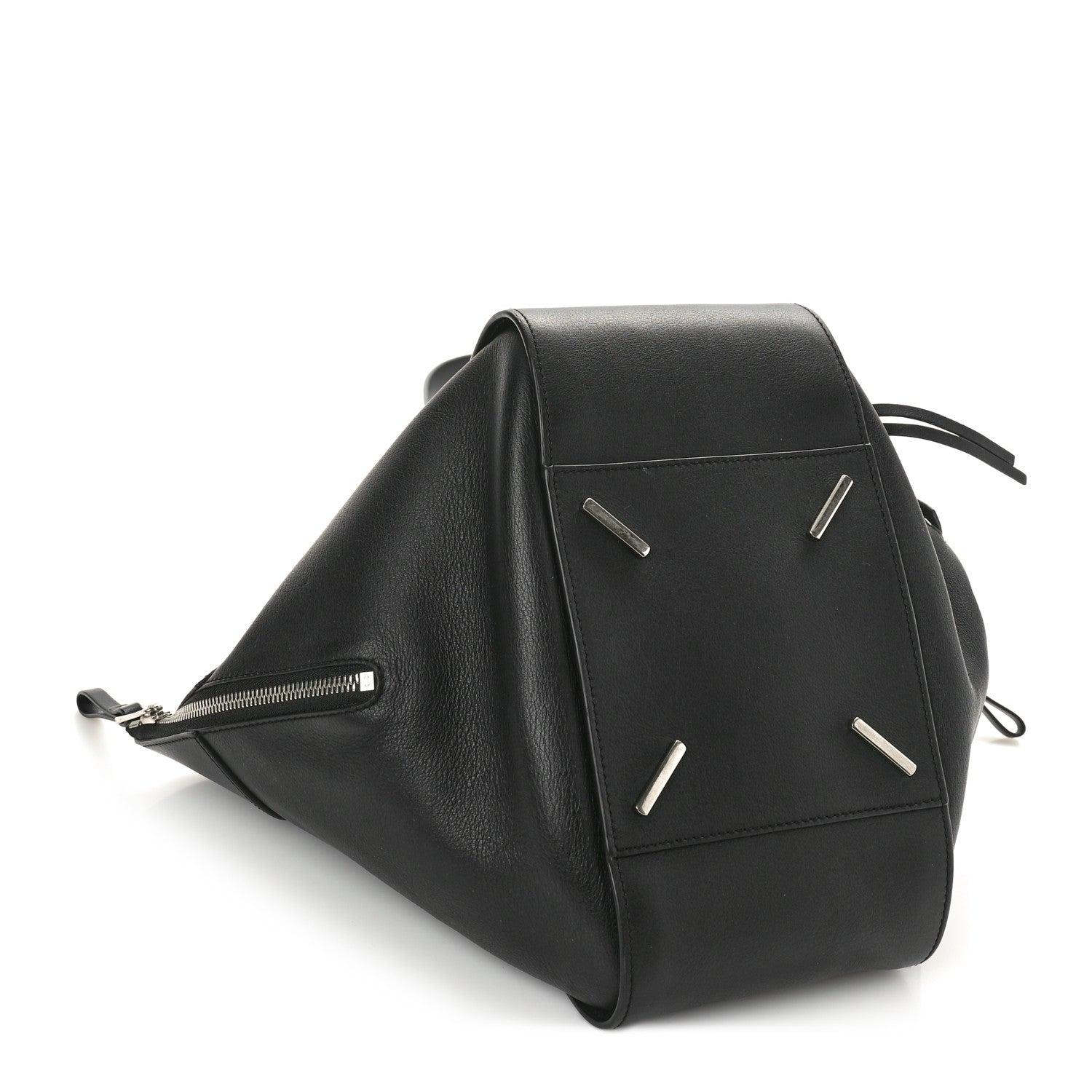Loewe Calfskin Small Hammock Shoulder Bag Black 4 of 11