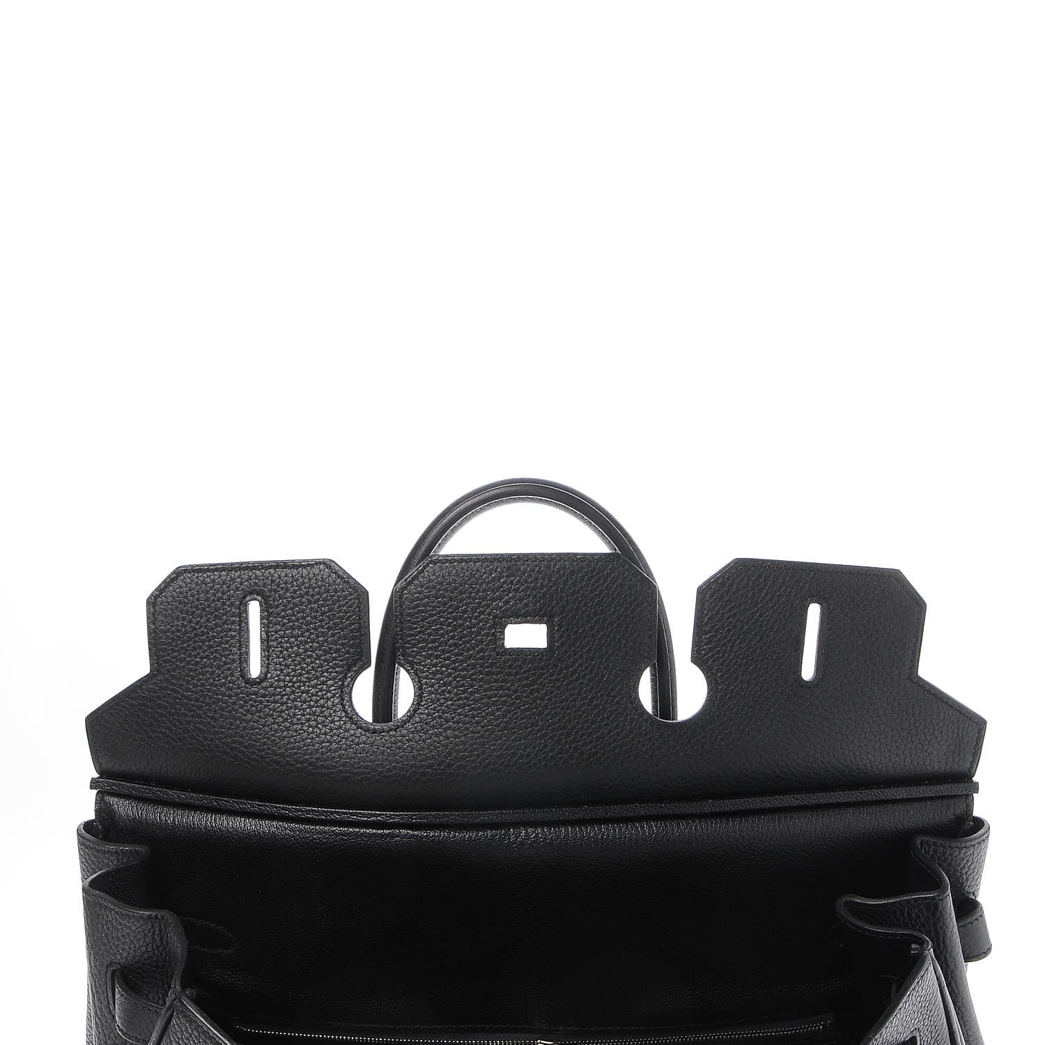 Hermes Taurillon Clemence Birkin 35 Black 9 of 32