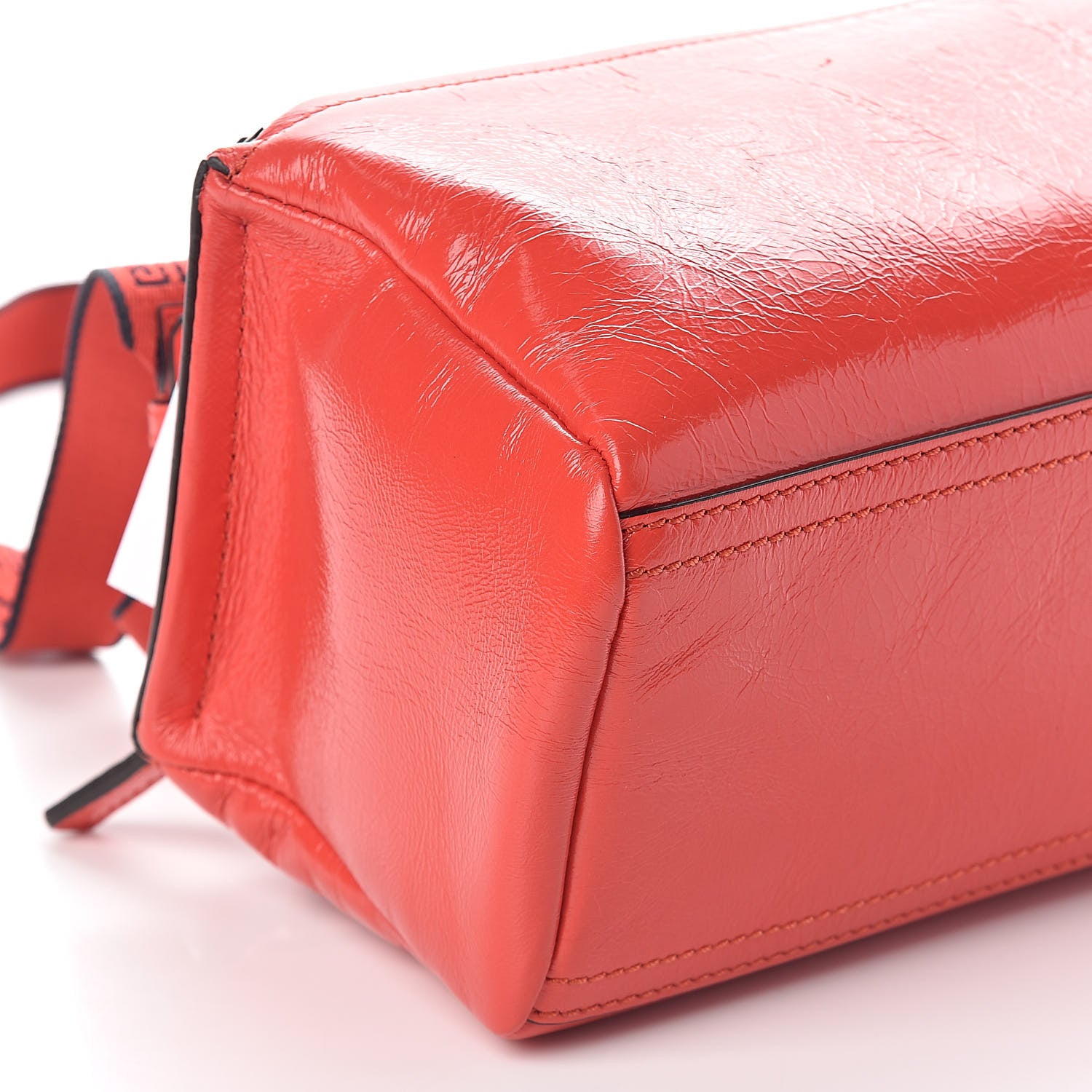 Givenchy Patent Lambskin 4G Mini Pandora Pop Red 7 of 8