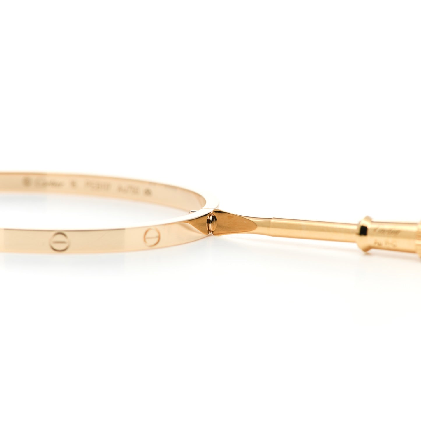 18K Yellow Gold Small LOVE Bracelet 16